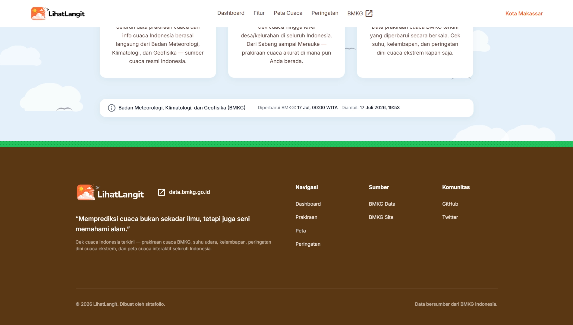 Footer & Credits