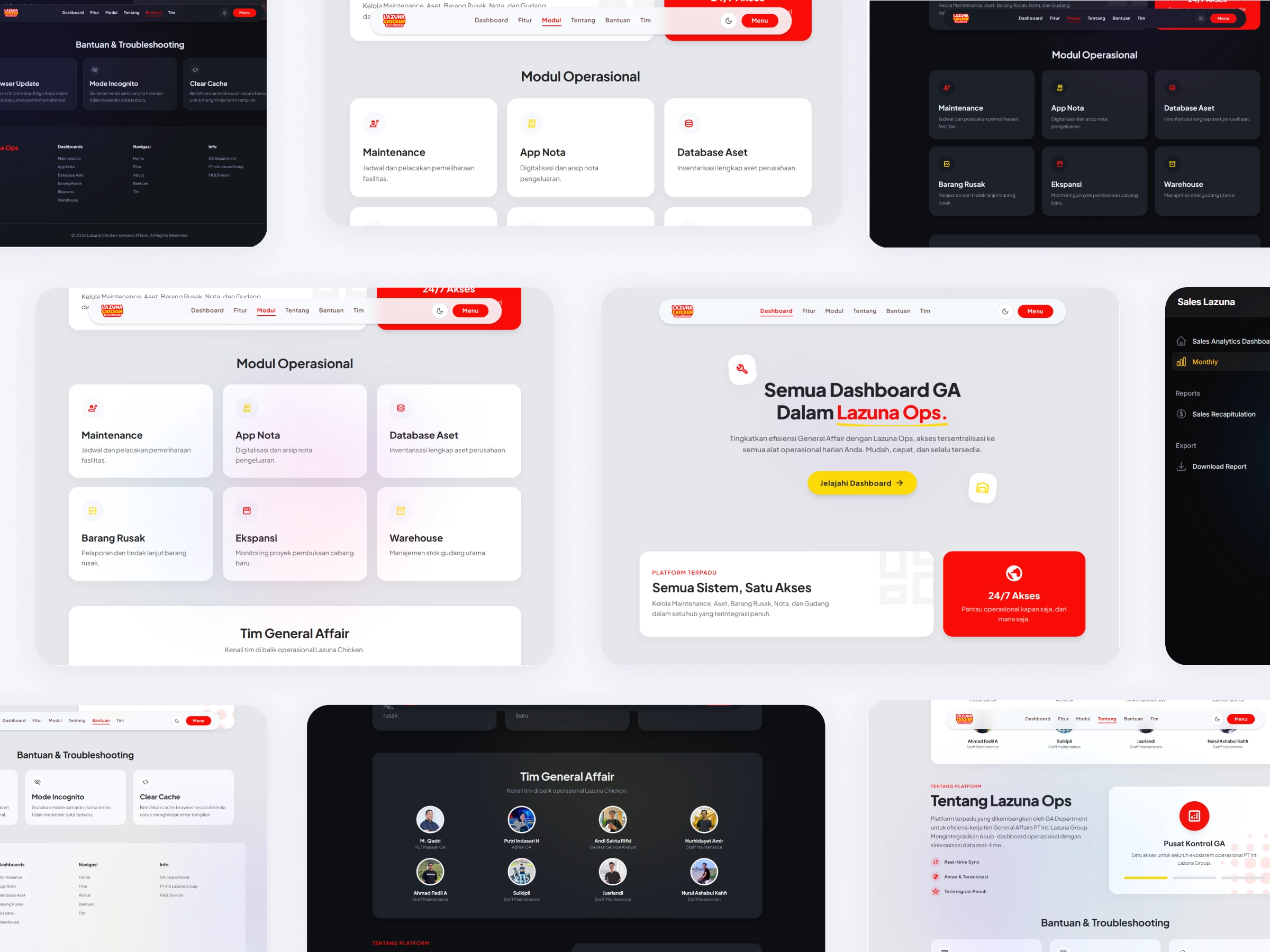 Website Departement GA Remake